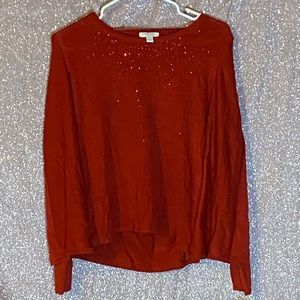New with tags red sweater made by Charter Club